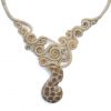 Agatized Coral Fossil Necklace