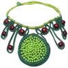 Green Coral Necklace