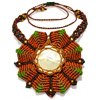 Mother-of-pearl Macramé Necklace