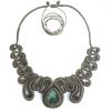 Seraphinite Macramé Necklace 